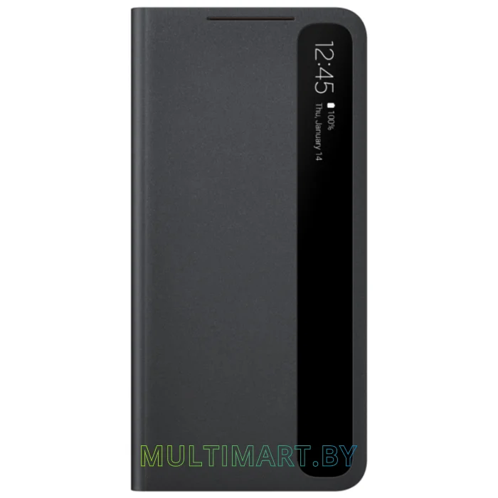 Чехол Samsung Smart Clear View Cover для Galaxy S21 (черный)